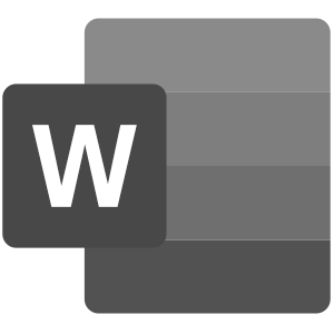 MS Word logo